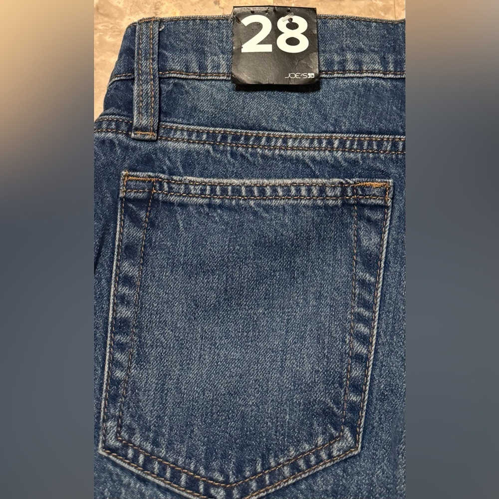 Joe's Wide leg Women’s Jeans Low Rise, In Medium Blue . Size 28, NWT - Picture 6 of 15